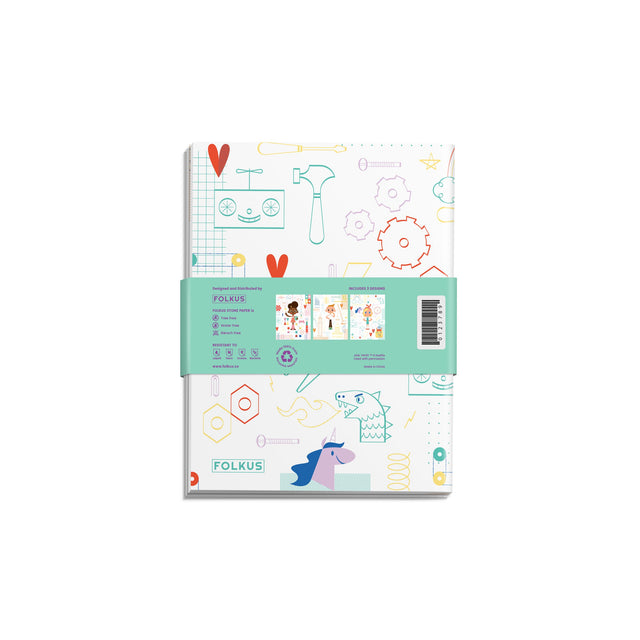 FOLKUS x Netflix Ada Twist Scientist 3 Pack Notebook Set