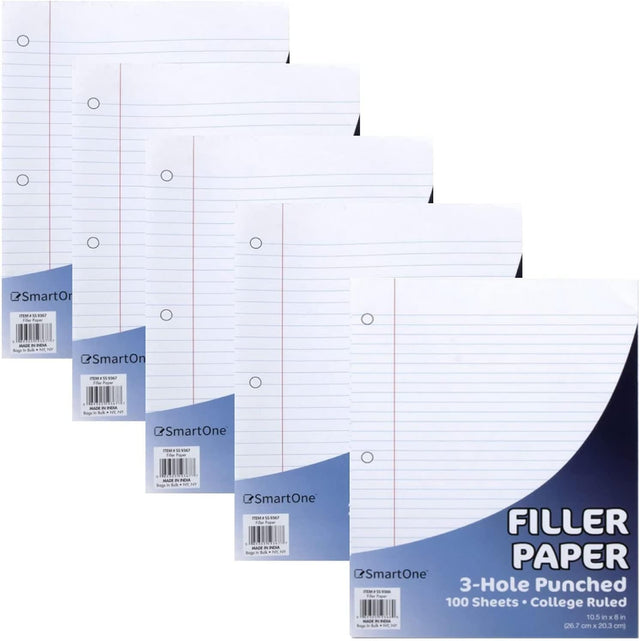 Loose Leaf Paper College Rule Case of 50