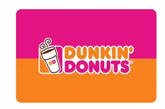 Dunkin Donut Gift Cards