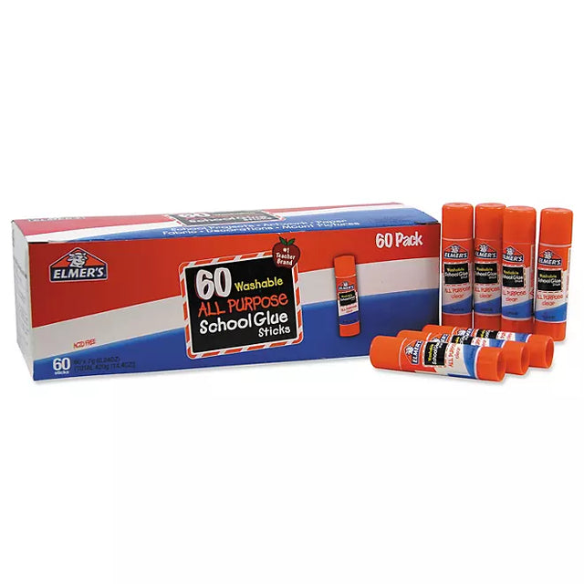 Elmer Glue Stick 60 ct.