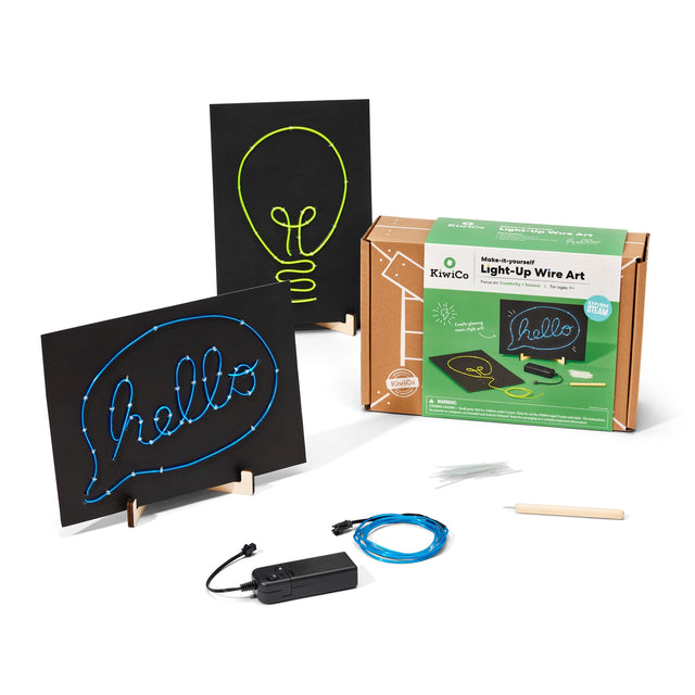 Light-Up Wire Art - Diy Neon Sign Craft Kit (Case of 6 Kits)