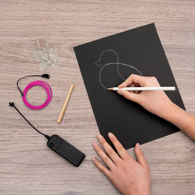 Light-Up Wire Art - Diy Neon Sign Craft Kit (Case of 6 Kits)