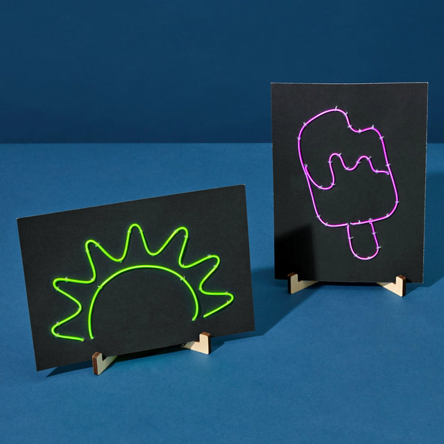 Light-Up Wire Art - Diy Neon Sign Craft Kit (Case of 6 Kits)