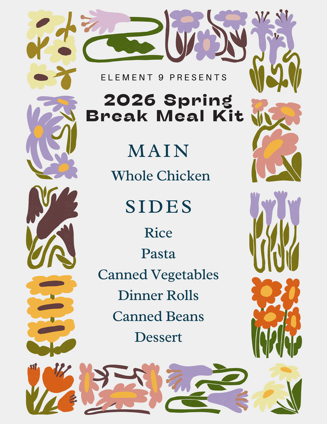 Spring Break Meal Kit 2026