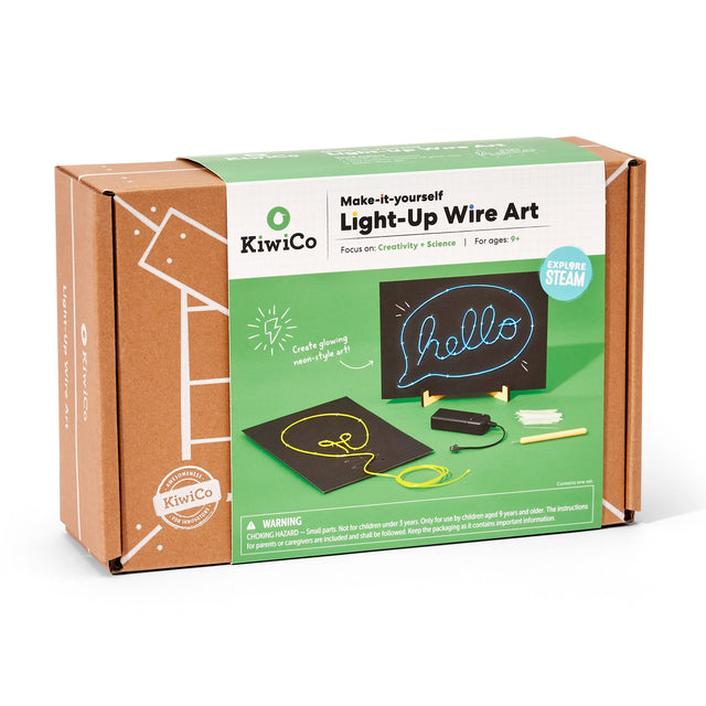 Light-Up Wire Art - Diy Neon Sign Craft Kit (Case of 6 Kits)
