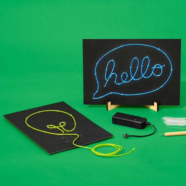 Light-Up Wire Art - Diy Neon Sign Craft Kit (Case of 6 Kits)