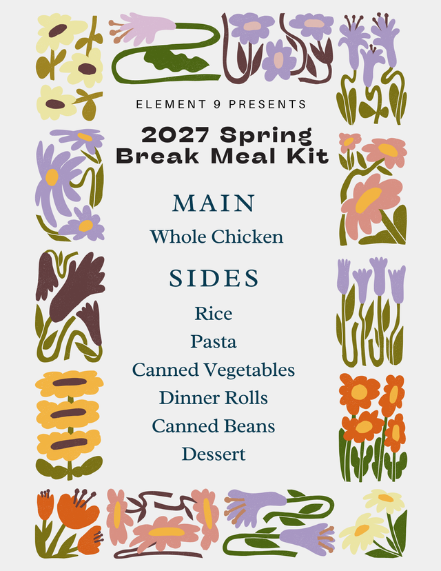Spring Break Meal Kit 2027