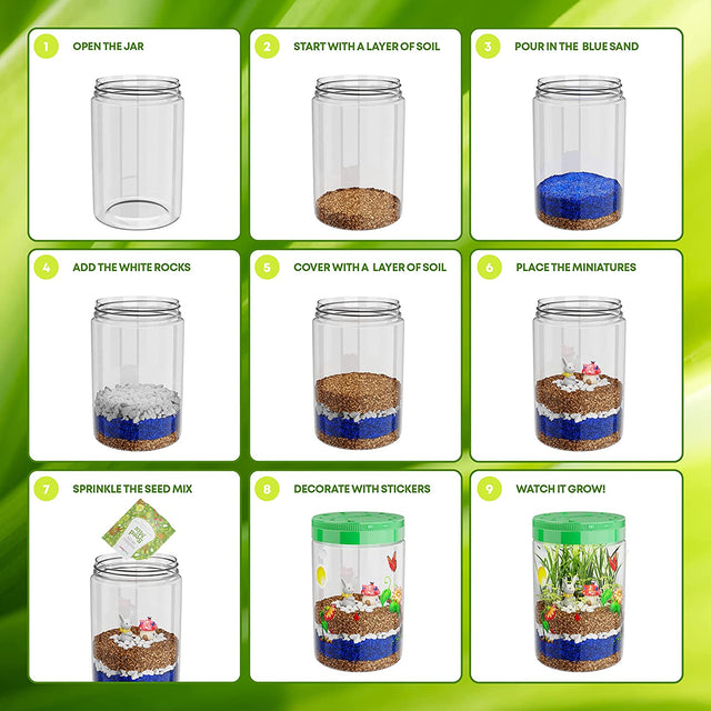 Light-Up Terrarium Kit (Case of 4)